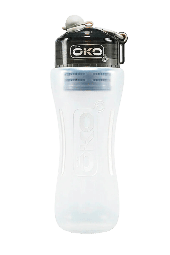 Öko black water bottle