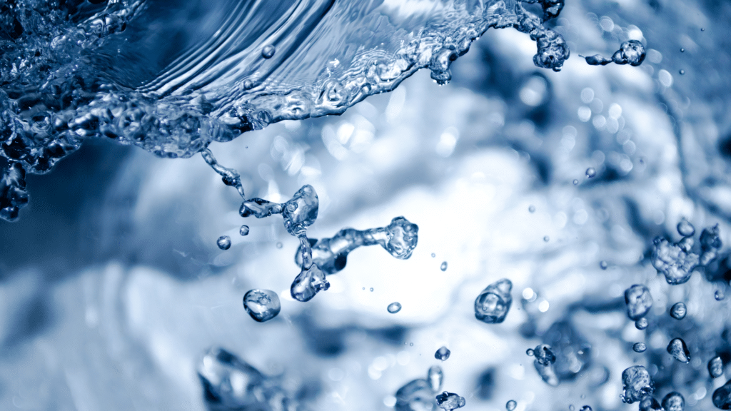 gouttes d'eau