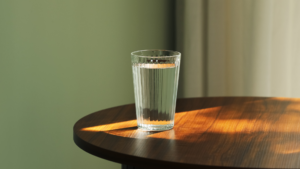 verre d'eau